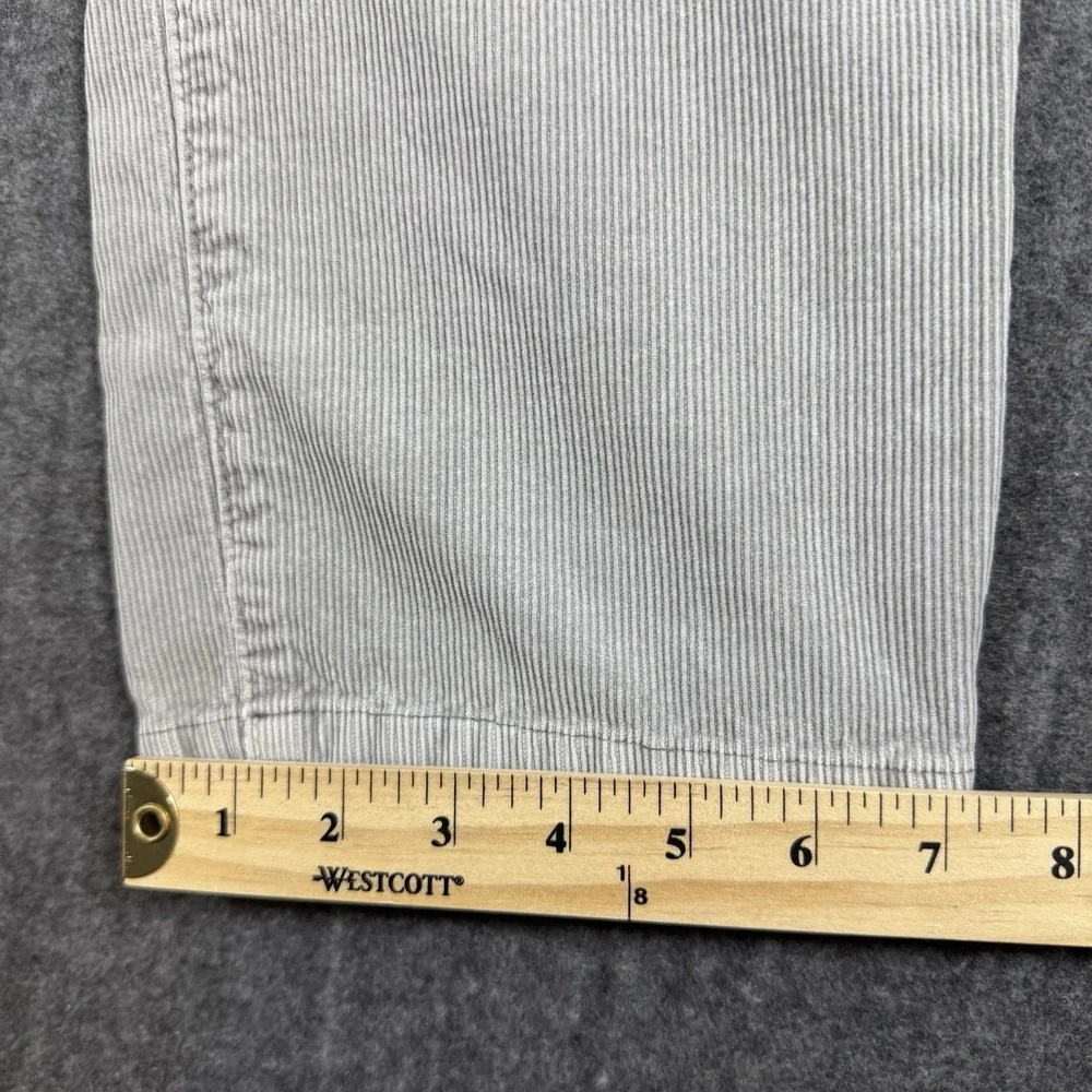 Adriano Goldschmied The Graduate Tailored Leg Men's Corduroy Pants Gray Size 32